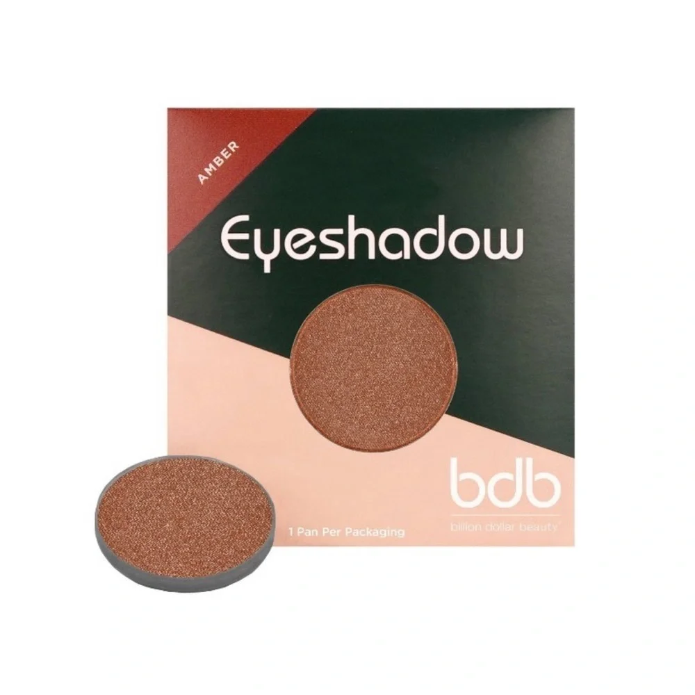 Billion Dollar Beauty Matte & Shimmer Eyeshadow Pan Set Shade Moon & Amber bdb